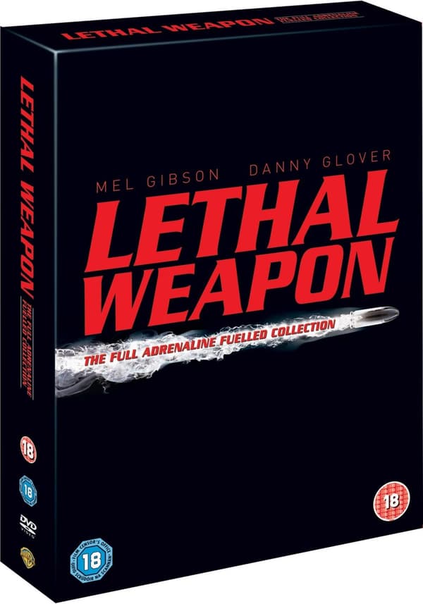 Dödligt vapen 1-4 (Ej svensk text) (4 DVD)
