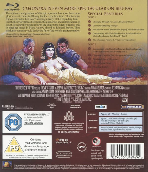 Cleopatra (2 Blu-ray)