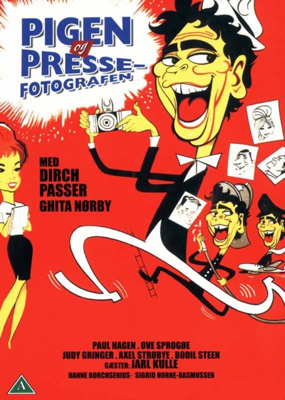 Pigen Og Pressefotografen (DVD)