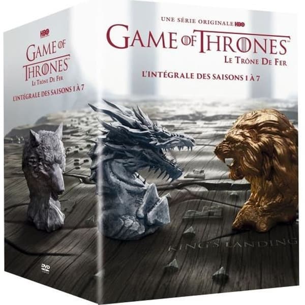Coffret DVD Game of Thrones, säsonger 1 till 7