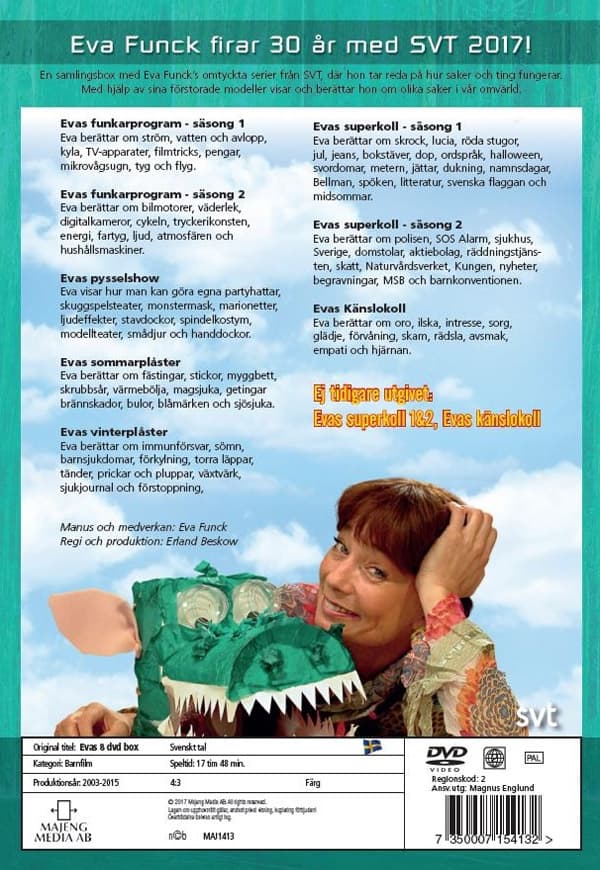 Evas pysselshow - Hela samlingen (8 DVD)