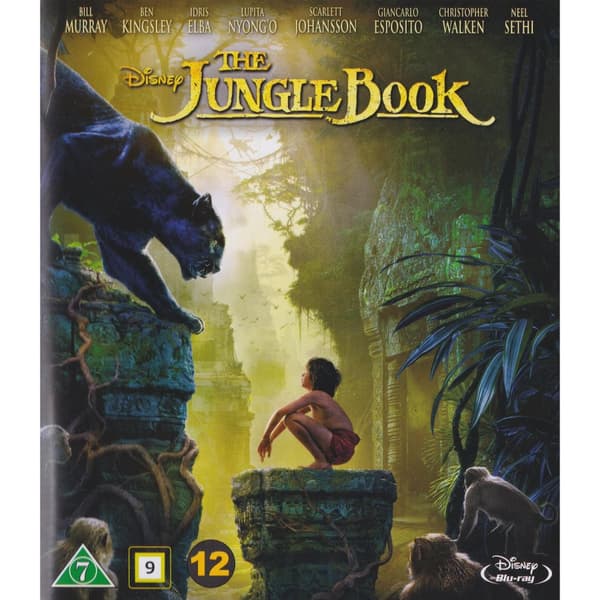 The Jungle Book Blu-Ray (Brugt)