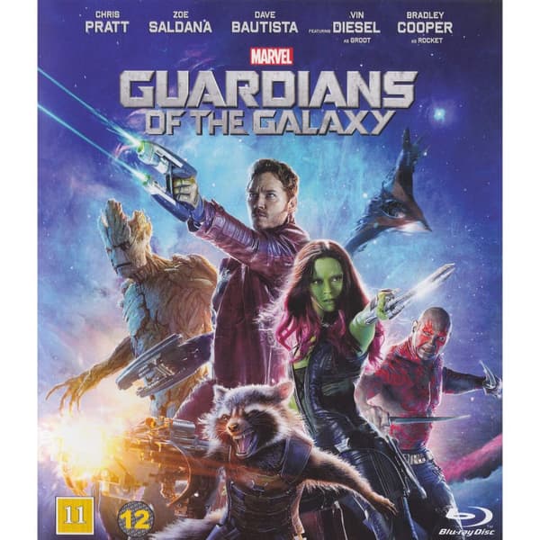 Guardians of the Galaxy Blu-Ray (Brukt)