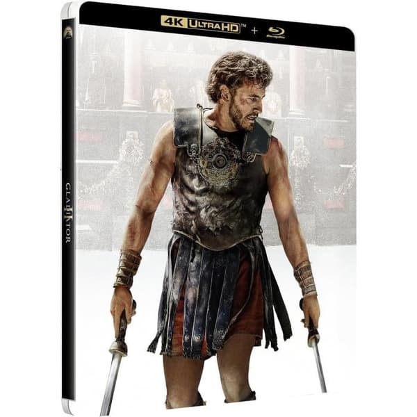 Gladiator II 4K SteelBook - Begränsad utgåva Metallfodral