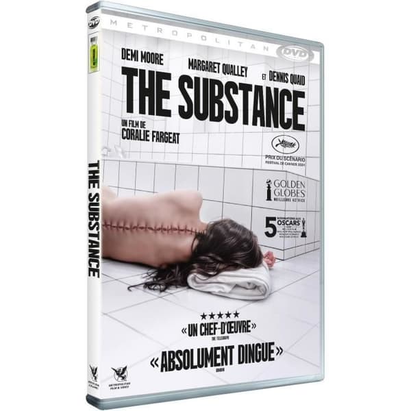 SUBSTANSEN - DVD - Skådespelare: Demi Moore - Regissör: Coralie Fargeat