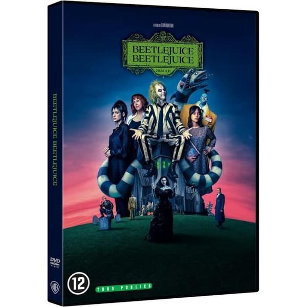 Beetlejuice DVD - Michael Keaton, Winona Ryder, Jenna Ortega