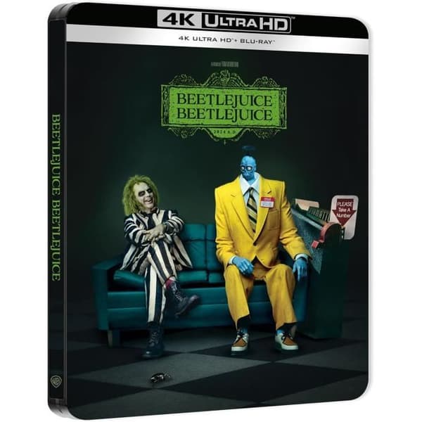 SteelBook Beetlejuice 4K Ultra HD Edition SteelBook-fodral