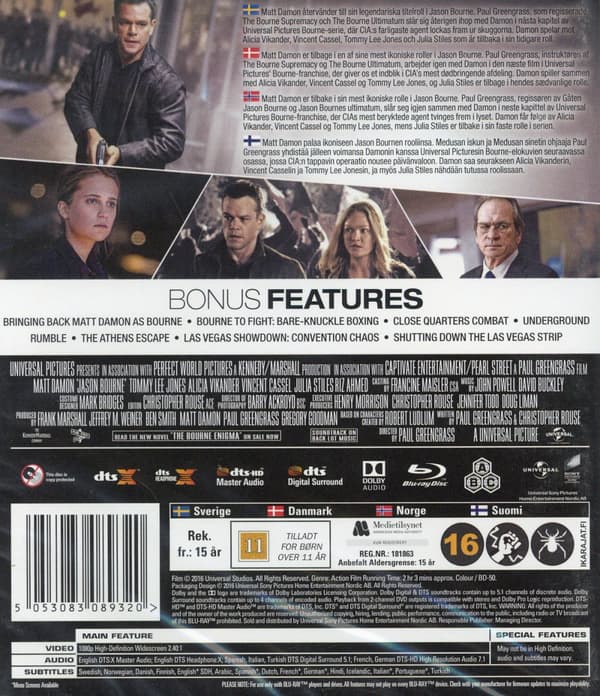 Jason Bourne (Blu-ray)