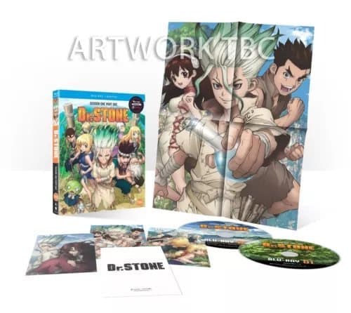Dr. Stone: Season 1 - Part 1 (hmv Exclusive) [12] Blu-ray Brand New