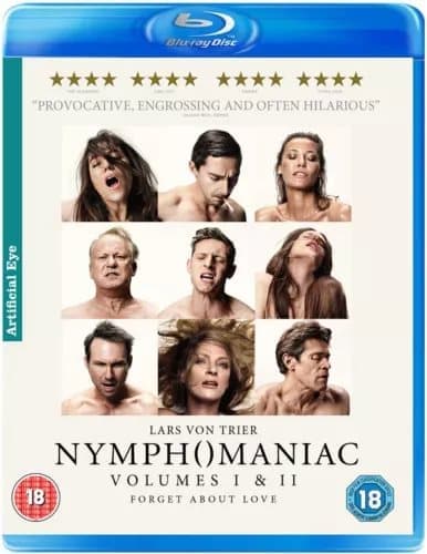 Nymphomaniac: Volumes I and II [18] Blu-ray Brand New