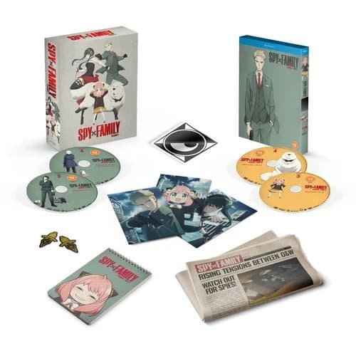 Spy X Family: Season 1 - Part 2  Limited Edition [12] Blu-ray Box Set Brand New