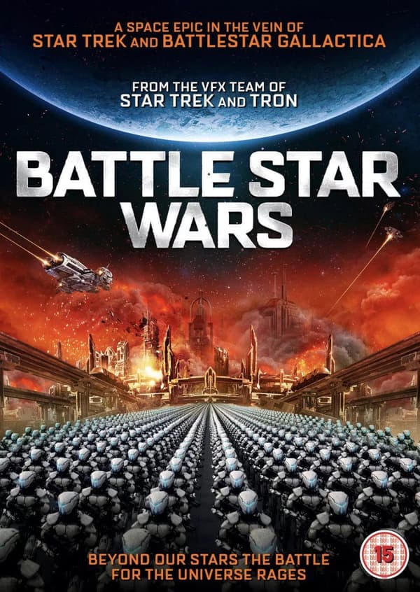 Battlestar Wars [15] DVD Brand New