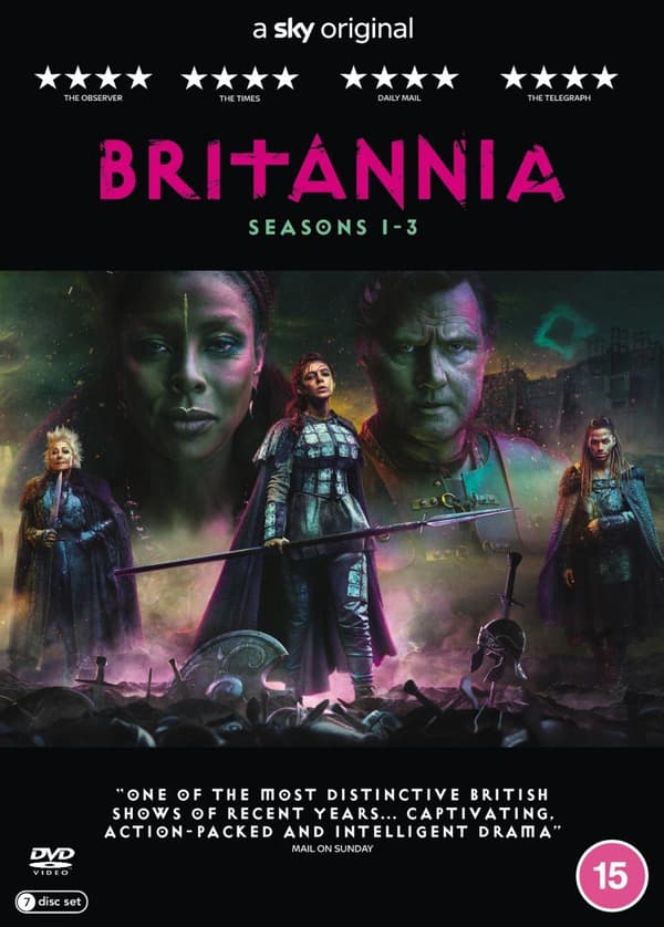 Britannia: Seasons 1-3 [15] DVD Box Set Brand New