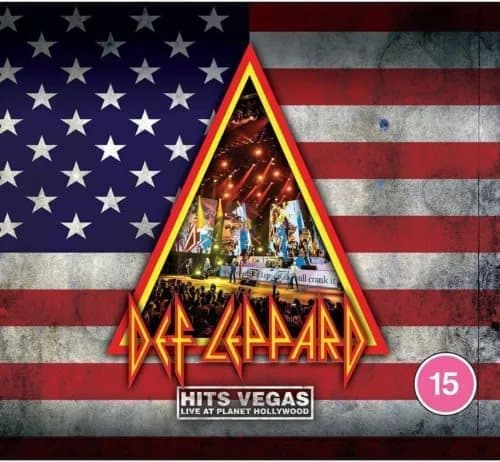 Def Leppard - Hits Vegas - Live at Planet Hollywood (Eagle Vision) 2CD/DVD Album Brand New