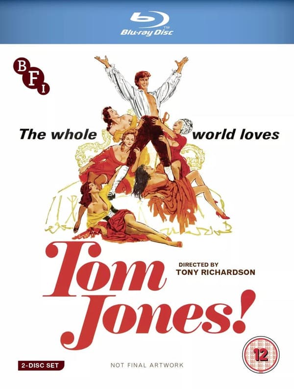 Tom Jones [12] Blu-ray - Albert Finney / Tony Richardson Brand New