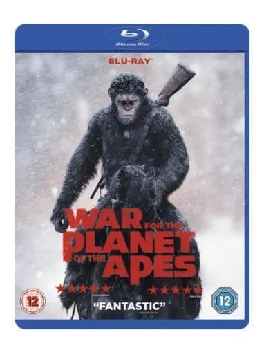 War for the Planet of the Apes [12] Blu-ray - Andy Serkis Brand New