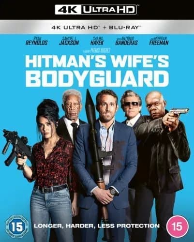 The Hitman’s Wife’s Bodyguard [15] 4K UHD Brand New