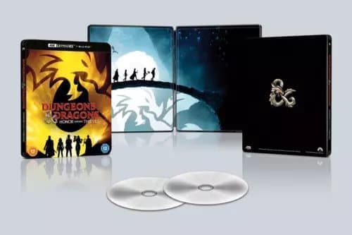 Dungeons & Dragons: Honour Among Thieves Steelbook [12] 4K UHD Brand New