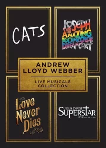 Andrew Lloyd Webber Live Musicals Collection [E] DVD Box Set Brand New