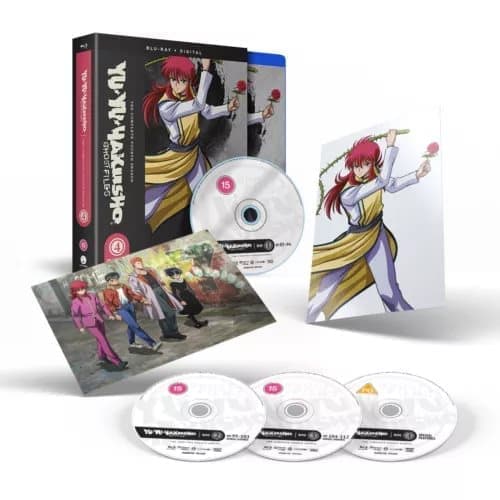Yu Yu Hakusho: Season 4 [15] Blu-ray Box Set Brand New