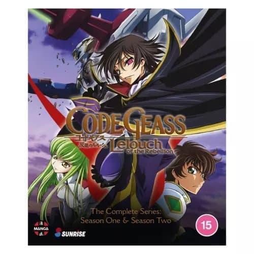 Code Geass: Lelouch of the Rebellion - The Complete Series [15] Blu-ray Box Set Brand New