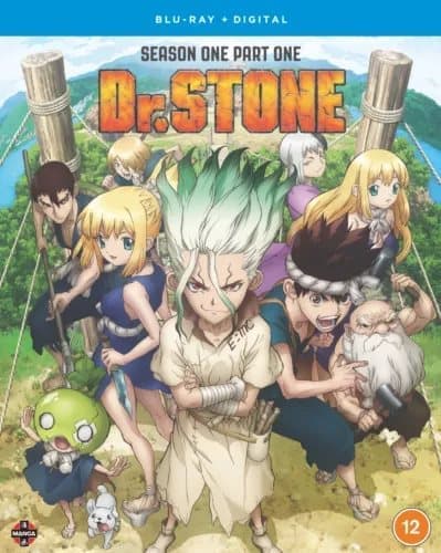 Dr. Stone: Season 1 - Part 1 [12] Blu-ray Brand New