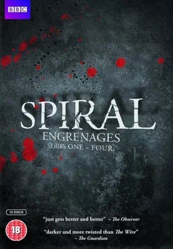 Spiral: Series 1-4 [18] DVD Box Set Brand New