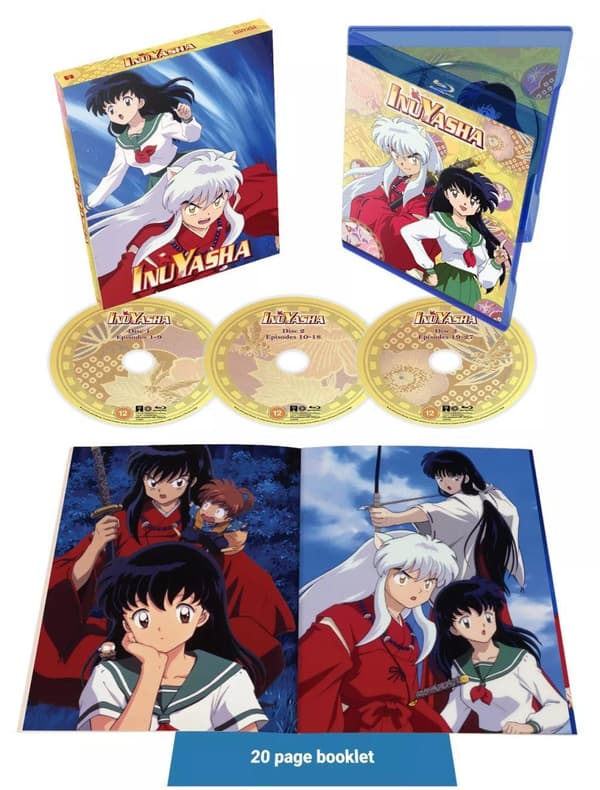 Inuyasha: Season 1 Collector’s Limited Edition [12] Blu-ray Box Set Brand New