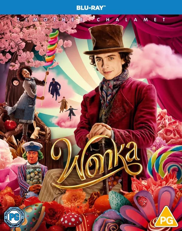 Wonka [PG] Blu-ray Brand New