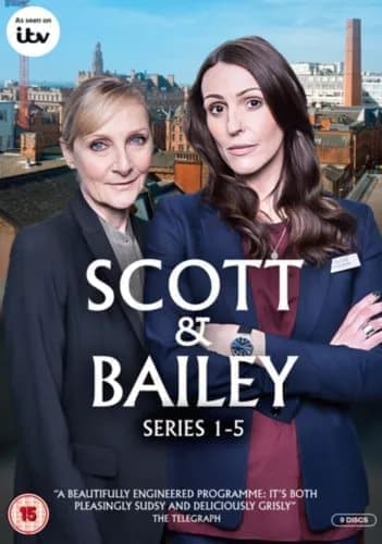Scott and Bailey: Series 1-5 [15] DVD Box Set - Suranne Jones Brand New