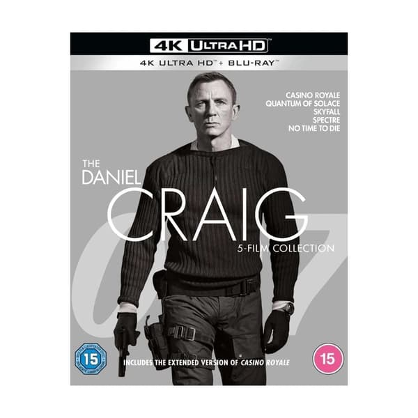 The Daniel Craig 5-Film Collection [15] 4K UHD Brand New