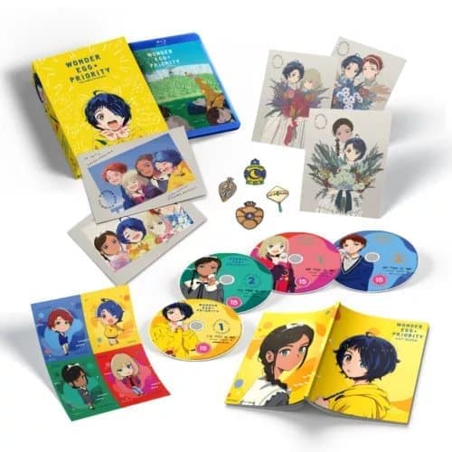 Wonder Egg Priority [15] Blu-ray Box Set Brand New