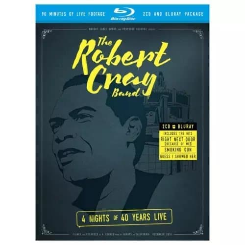The Robert Cray Band: 4 Nights of 40 Years Live [E] 2CD/Blu-ray Box Set Brand New