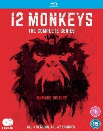 12 Monkeys: The Complete Series [15] Blu-ray Box Set Brand New