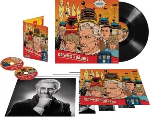 Dr. Who and the Daleks Limited Collector’s Vinyl Edition [U] 4K UHD Box Set Brand New