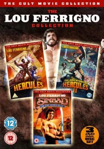 The Lou Ferrigno Cult Collection [12] DVD Box Set Brand New