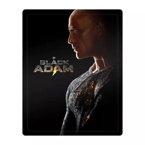 Black Adam Steelbook Limited Edition (hmv Exclusive) [12] 4K UHD Brand New