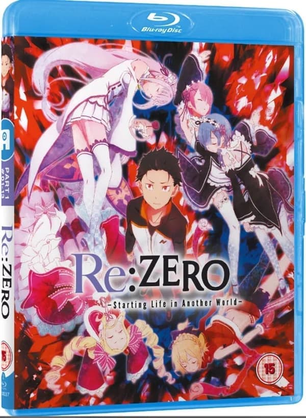 Re:Zero: Starting Life in Another World - Part 1 [15] Blu-ray Brand New