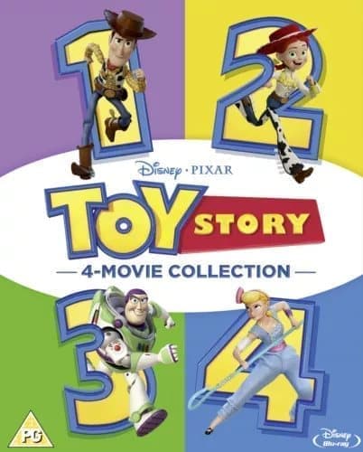 Toy Story: 4-movie Collection [PG] Blu-ray Box Set Brand New