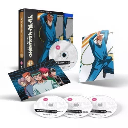 Yu Yu Hakusho: Season 3 [15] Blu-ray Box Set Brand New
