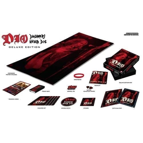 Dio: Dreamers Never Die Deluxe Edition [15] Blu-ray Box Set Brand New