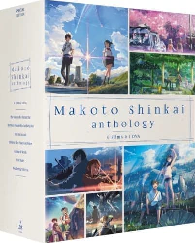 Makoto Shinkai Anthology [12] Blu-ray Box Set Brand New
