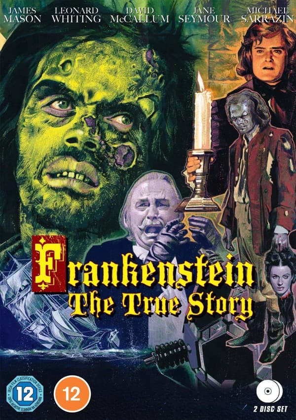 Frankenstein: The True Story [12] DVD Brand New