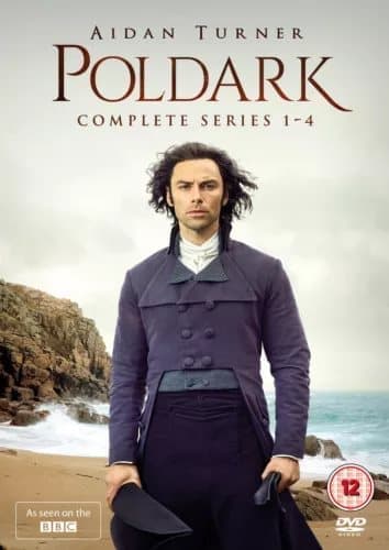 Poldark: Complete Series 1-4 [12] DVD Box Set - Aidan Turner Brand New