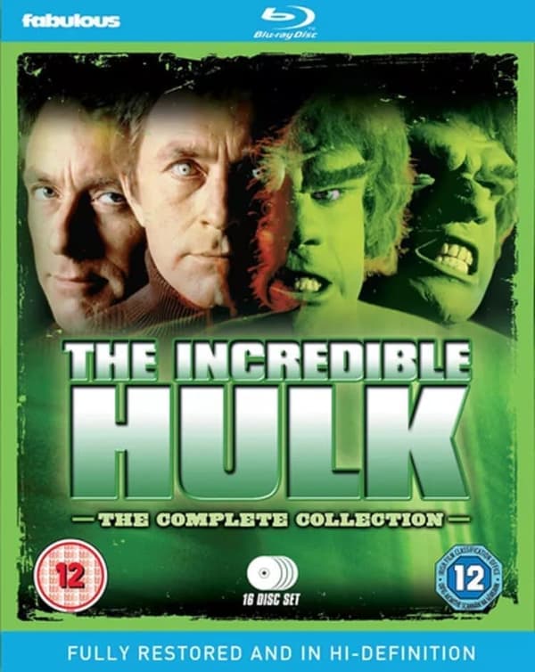 The Incredible Hulk: The Complete Collection [12] Blu-ray Box Set Brand New