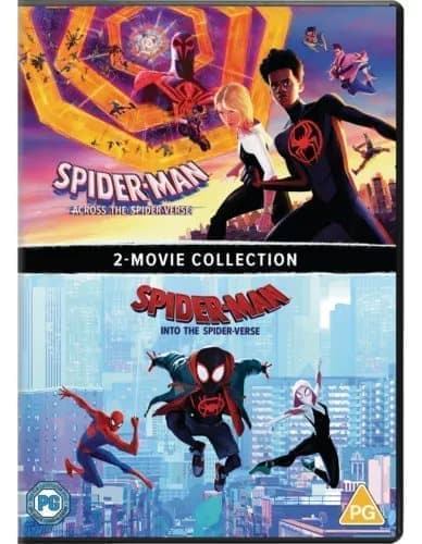 Spider-Man: Across the Spider-Verse/Into the Spider-Verse [PG] DVD Brand New