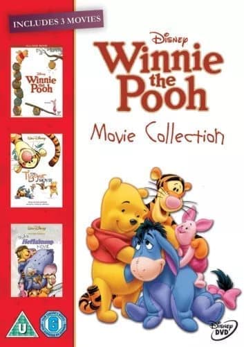 Winnie the Pooh/The Tigger Movie/Pooh’s Heffalump Movie [U] DVD Box Set Brand New