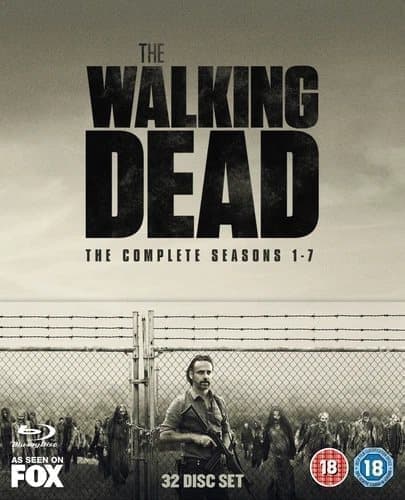 The Walking Dead: The Complete Seasons 1-7 [18] Blu-ray Box Set Brand New