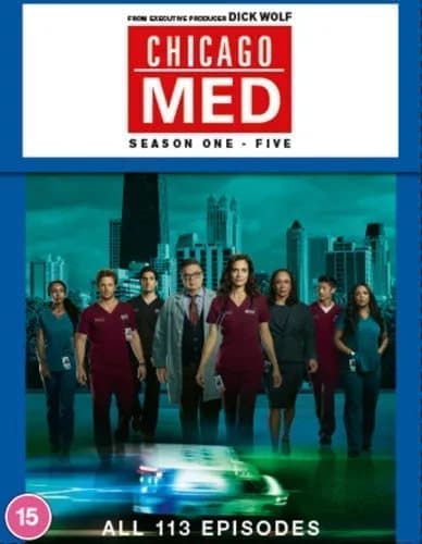 Chicago Med: Season 1-5 [15] DVD Box Set Brand New