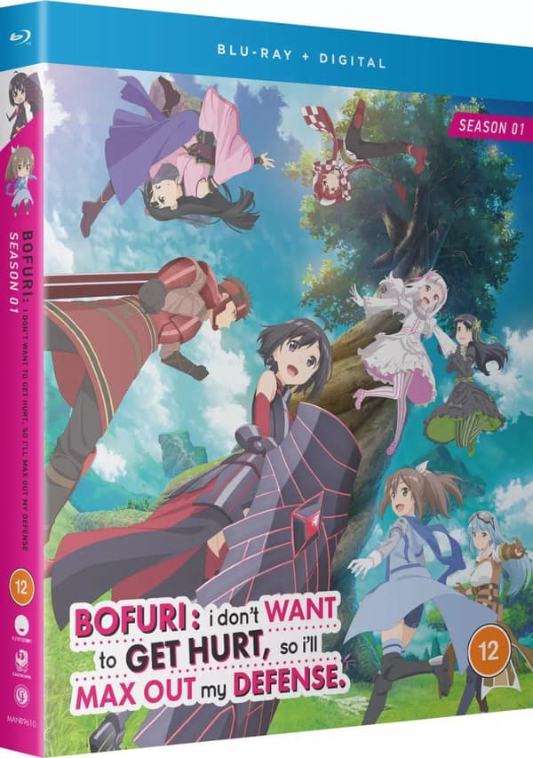 Bofuri: I Don’t Want to Get Hurt, So I’ll Max Out My Defense [12] Blu-ray Brand New